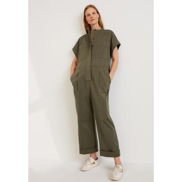 Everlane Pants - Everlane The Easy Workwear Jumpsuit in Olive Size Medium